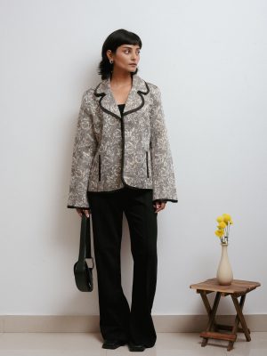 Silver Vintage Blazer - Lali Vintage -₹2,500